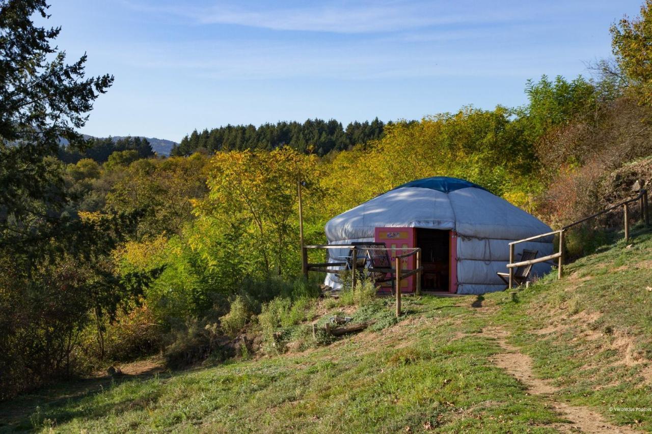Hotel La Ferme Saint Jean - Les Yourtes Exteriér fotografie